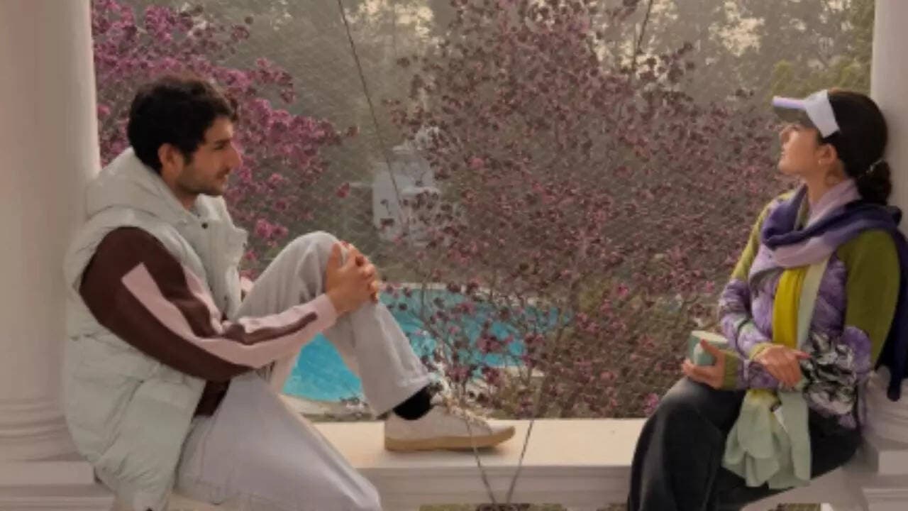 Sara and Ibrahim celebrate New Year at Pataudi Palace