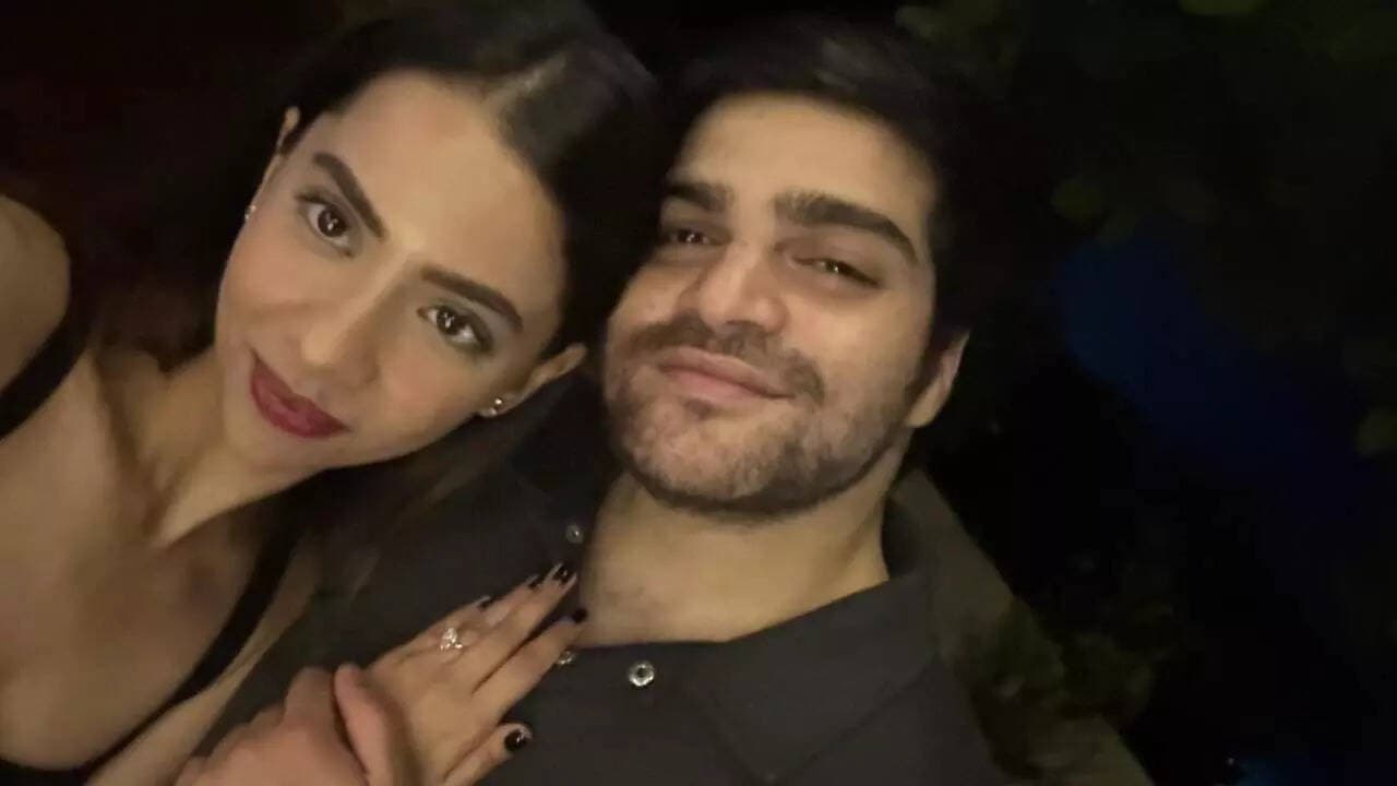 Salman’s nephew Ayaan Agnihotri gets engaged to Tina Rijh...