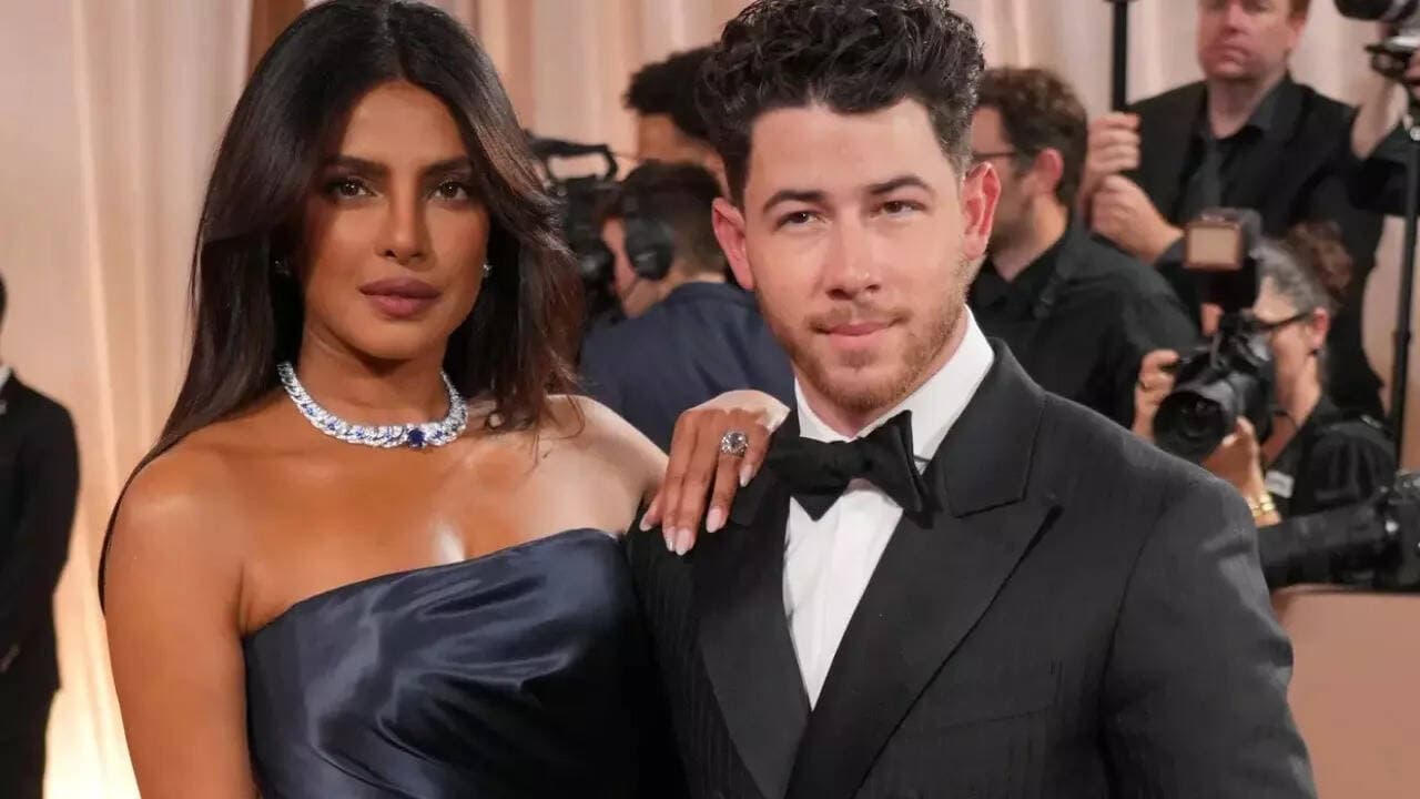 Priyanka and Nick dazzle on Golden Globes red carpet