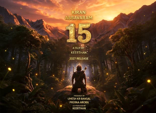 EXCLUSIVE: Kiran Abbavaram 15 teaser poster unveiled; Ze...