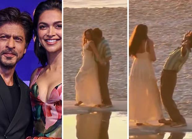 Shah Rukh Khan, Deepika Padukone shoot for romantic trac...